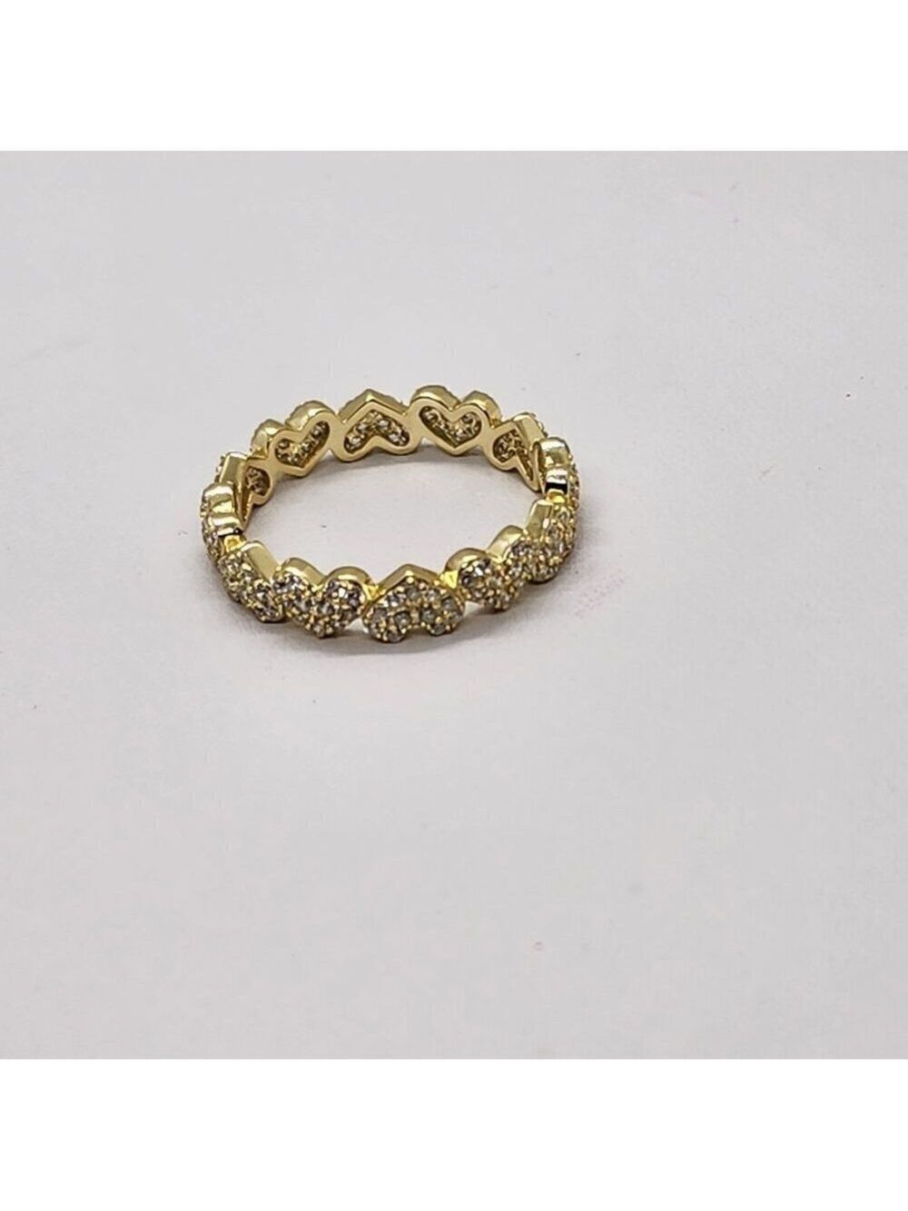 Brand New Sterling Silver 925 Multi Hearts Ring